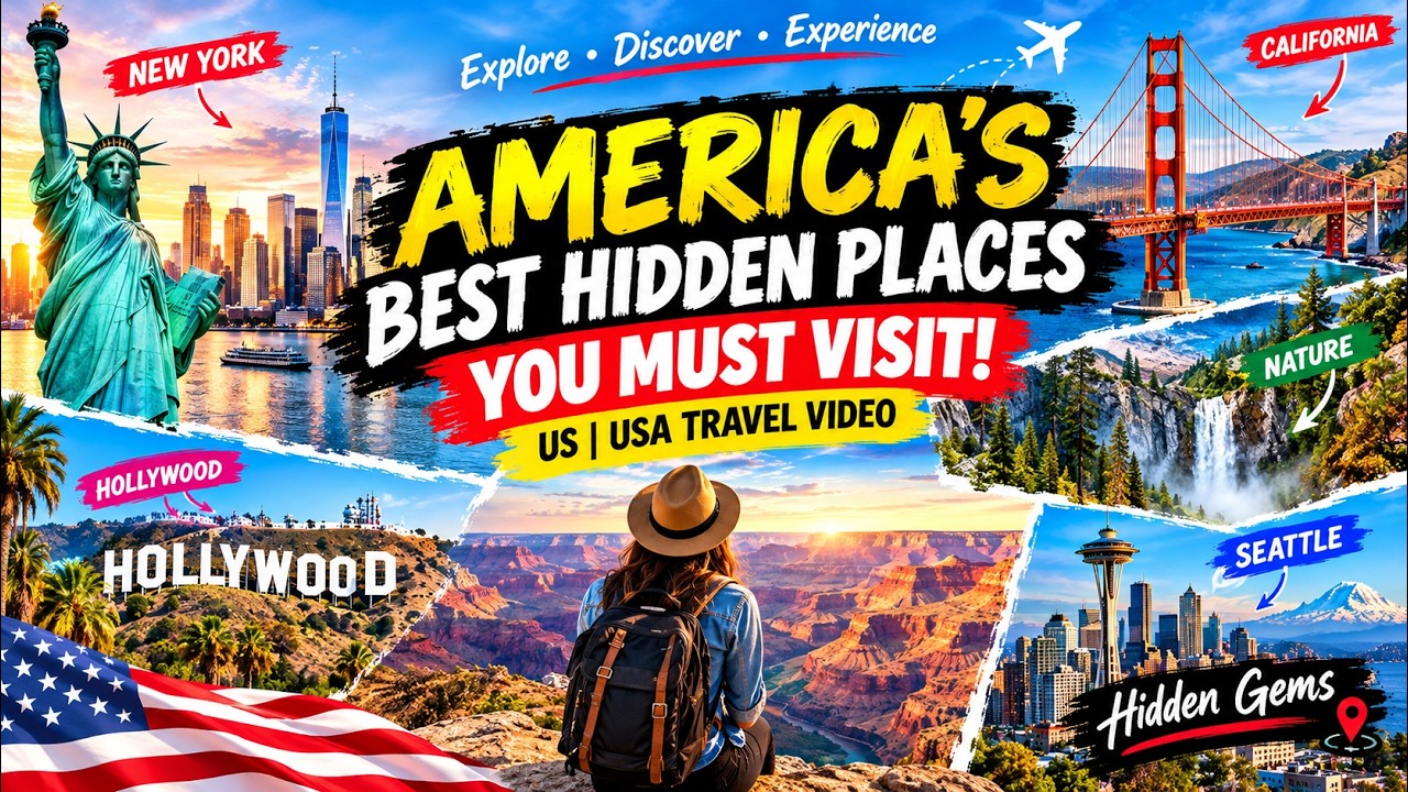 America&rsquo;s Best Hidden Places You Must Visit! US | USA Travel Video