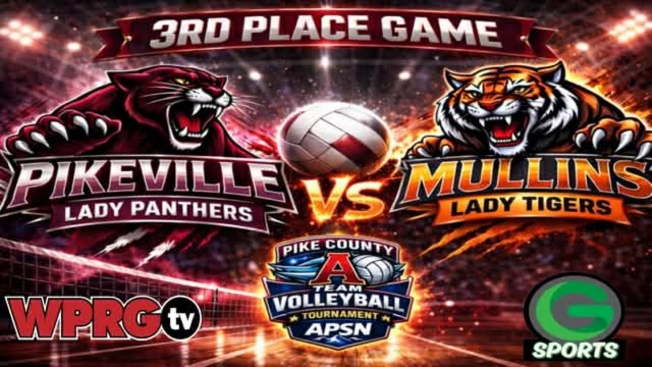Pike County A Team Volleyball Tournament - 3rd Place Game