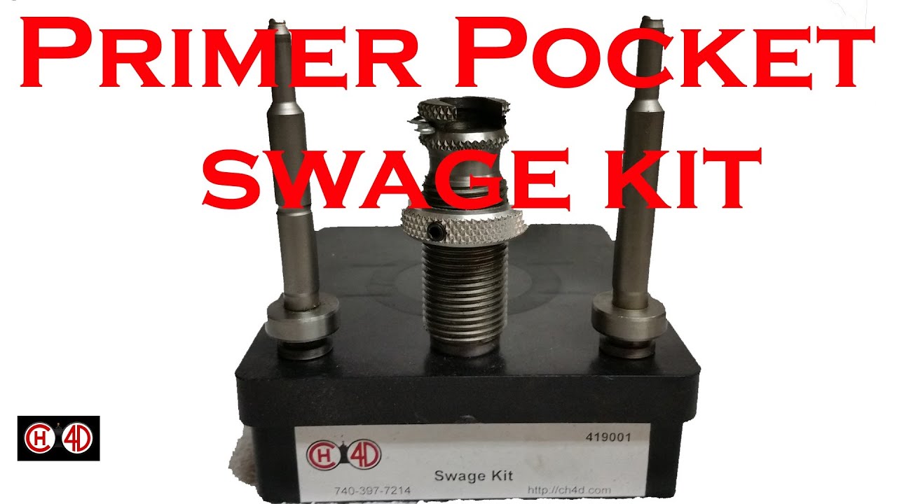 CH4D crimped primer pocket swage kit review