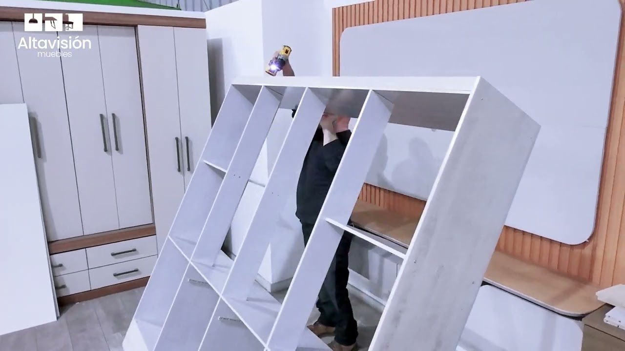 Armado Clóset 8 Puertas 2 Cajones 2 Zapateras Color Arena | AltavisionMuebles