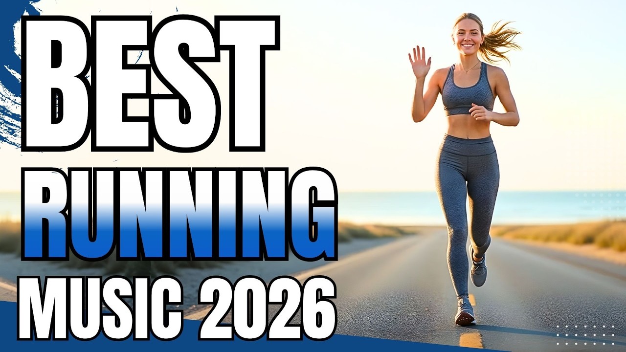 Музыка для бега 2026 года — лучший микс без остановок со скоростью 180 ударов в минуту для улучше...