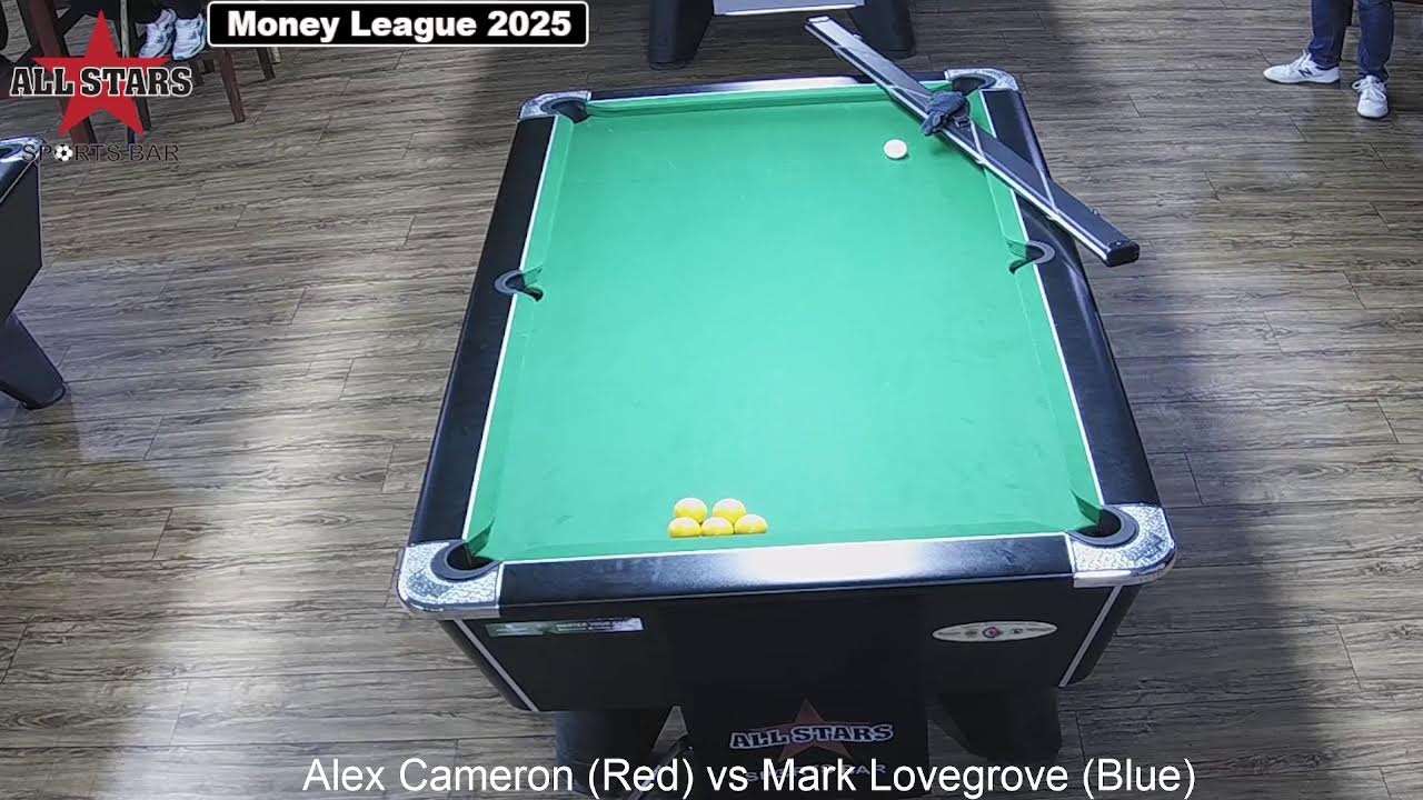 Allstars Weston Money League Cup Alex Cameron v Mark Lovegrove