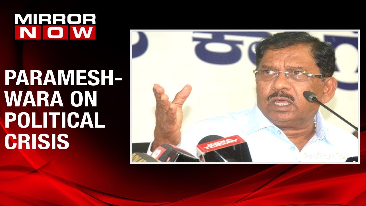 Deputy CM G. Parameshwara briefs media on political crisis for Congress in Karnataka