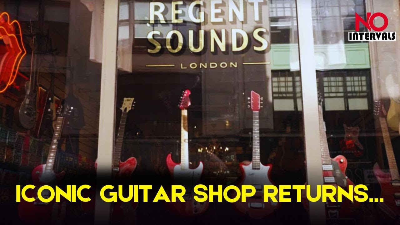 Исторический лондонский магазин гитар Regent Sounds открылся после реконструкции | Новости развле...