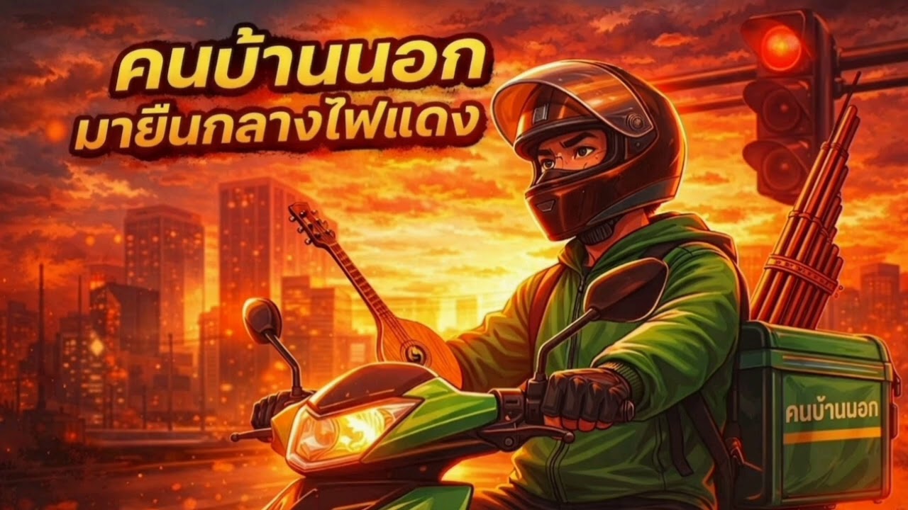 คนบ้านนอก กลางไฟแดง Che&Che เพลงอีสาน