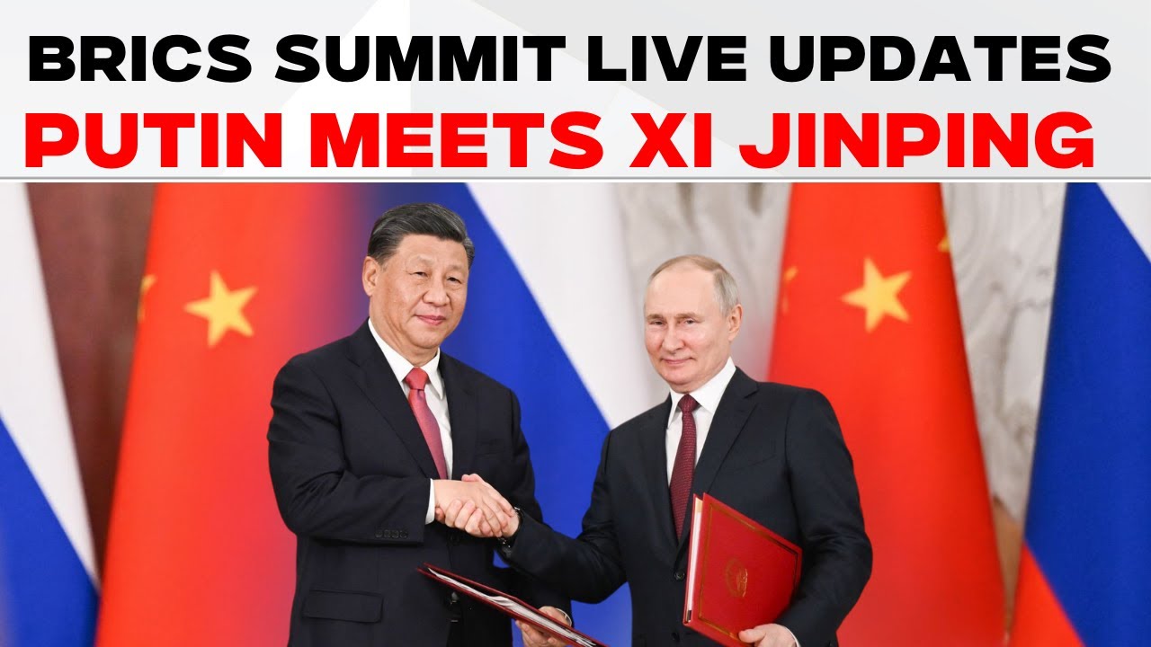 BRICS Summit LIVE | Russian President Vladimir Putin Meets Chinese President Xi Jinping | Kazan