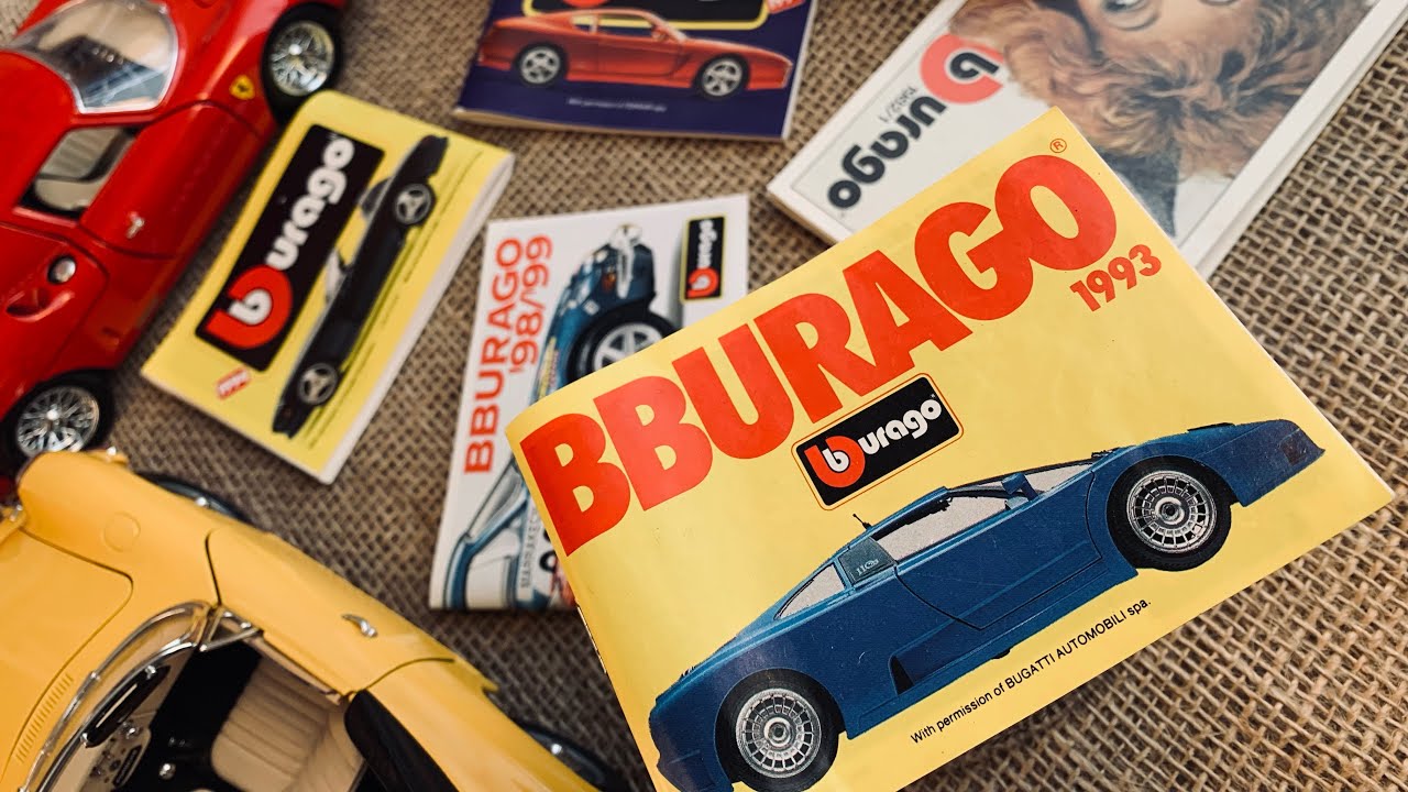 Bburago 1993 Katalog Die Cast Car Model Catalog Catalogue Scale miniaturecars #modelcarsgarage