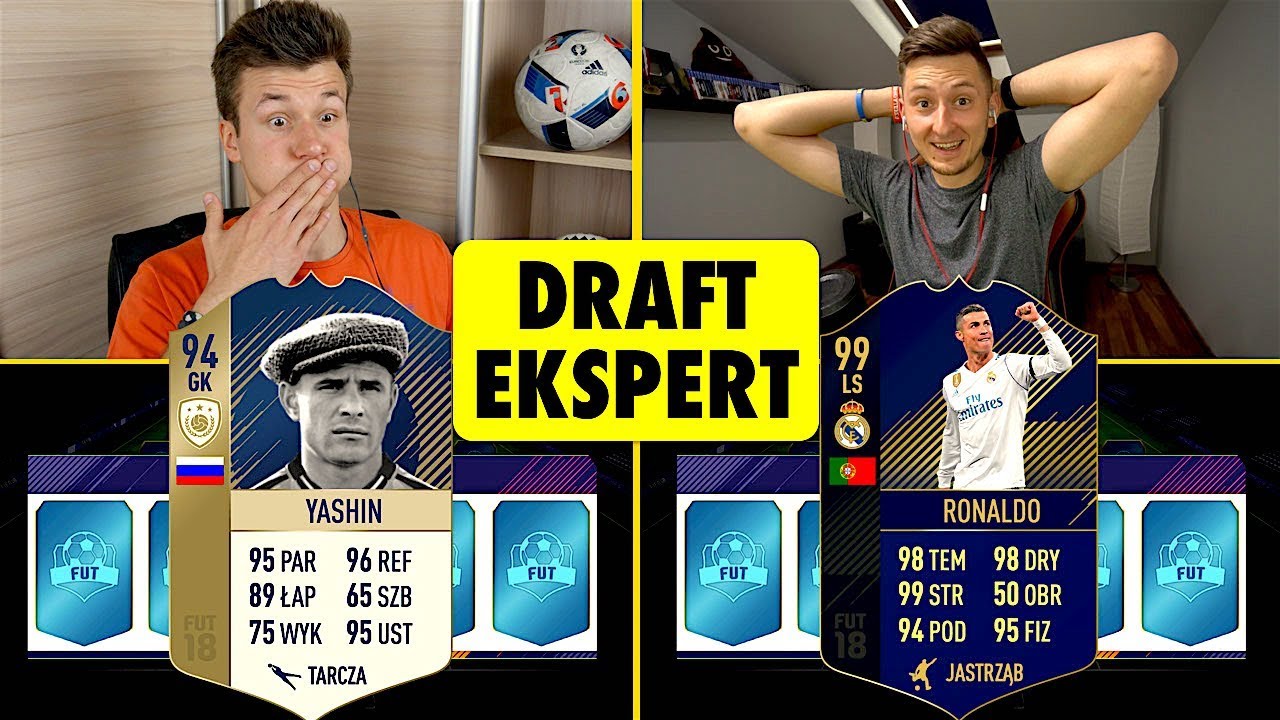 DRAFT EKSPERT [#8] | LACHU vs ZWYKŁY KIBIC | FIFA 18