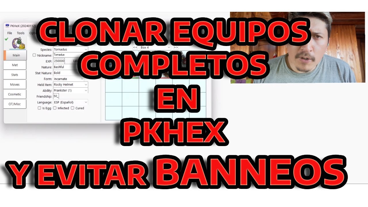 CLONAR EQUIPOS COMPLETOS EN PKHEX SIN RIESGO DE BAN [Tutorial]