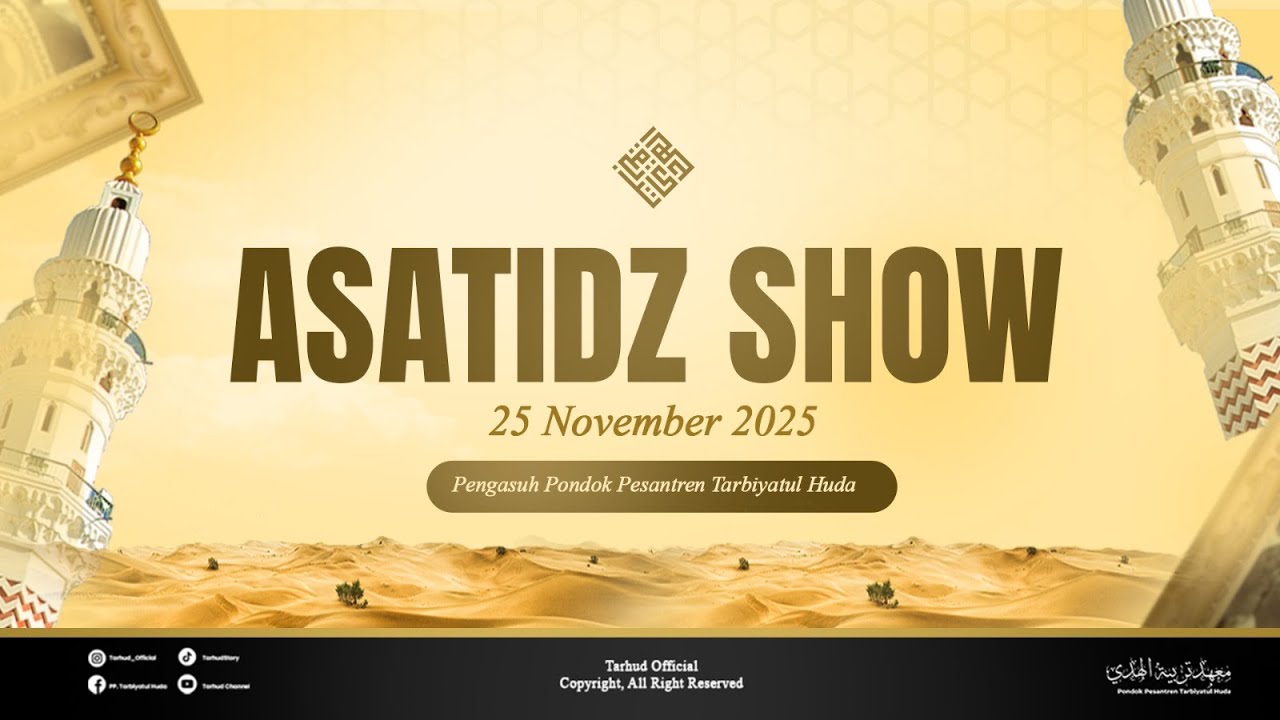 ( LIVE ) MEMPERINGATI HARI GURU NASIONAL  |  PERSEMBAHAN ASATIDZ UNTUK SANTRI 2025