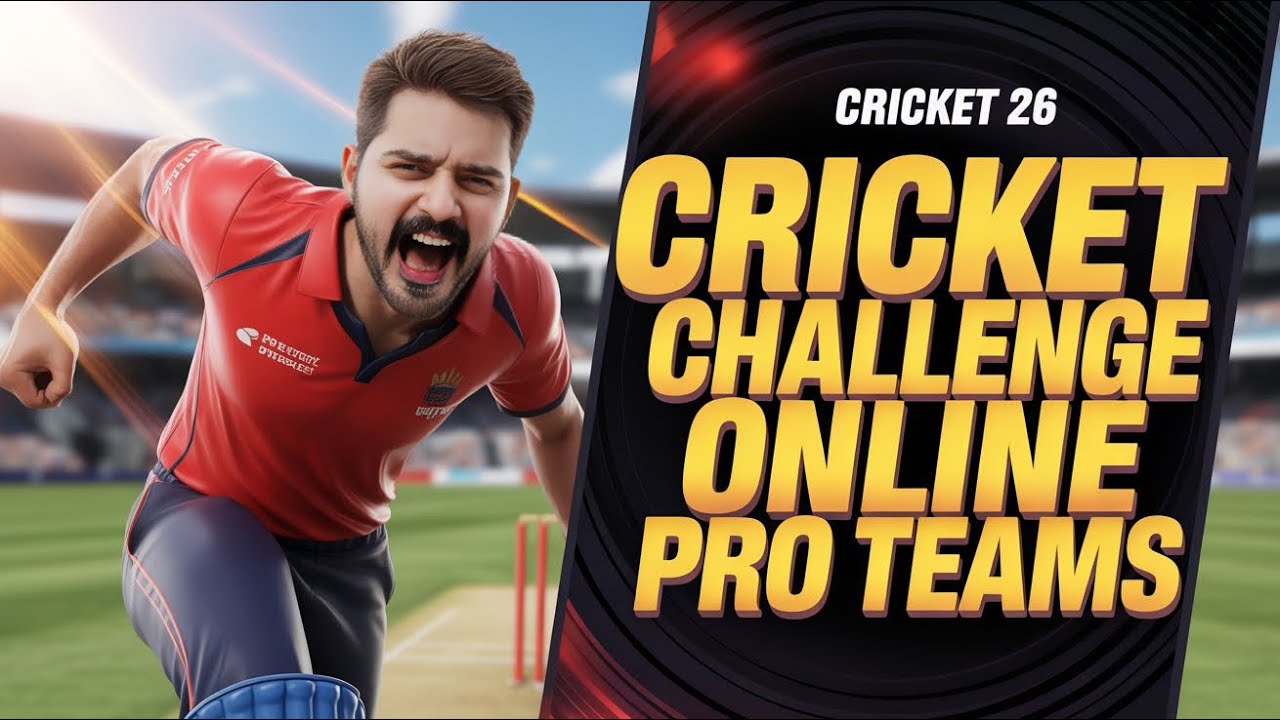 Cricket challenge online | Cricket 26 | Pro Teams live