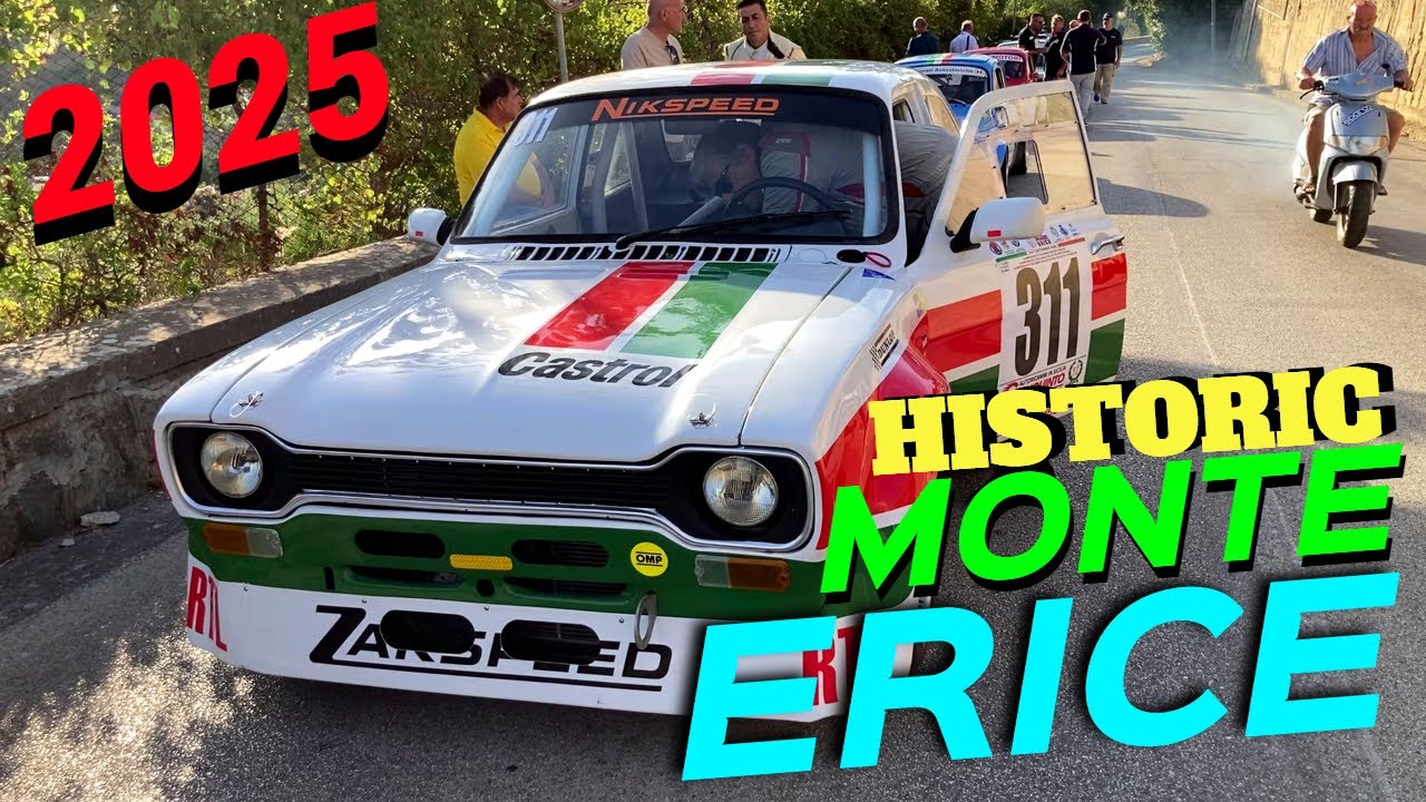 2025 Monte Erice Historic Hillclimb | Paddock & Engine Sounds Pre-Race Atmosphere