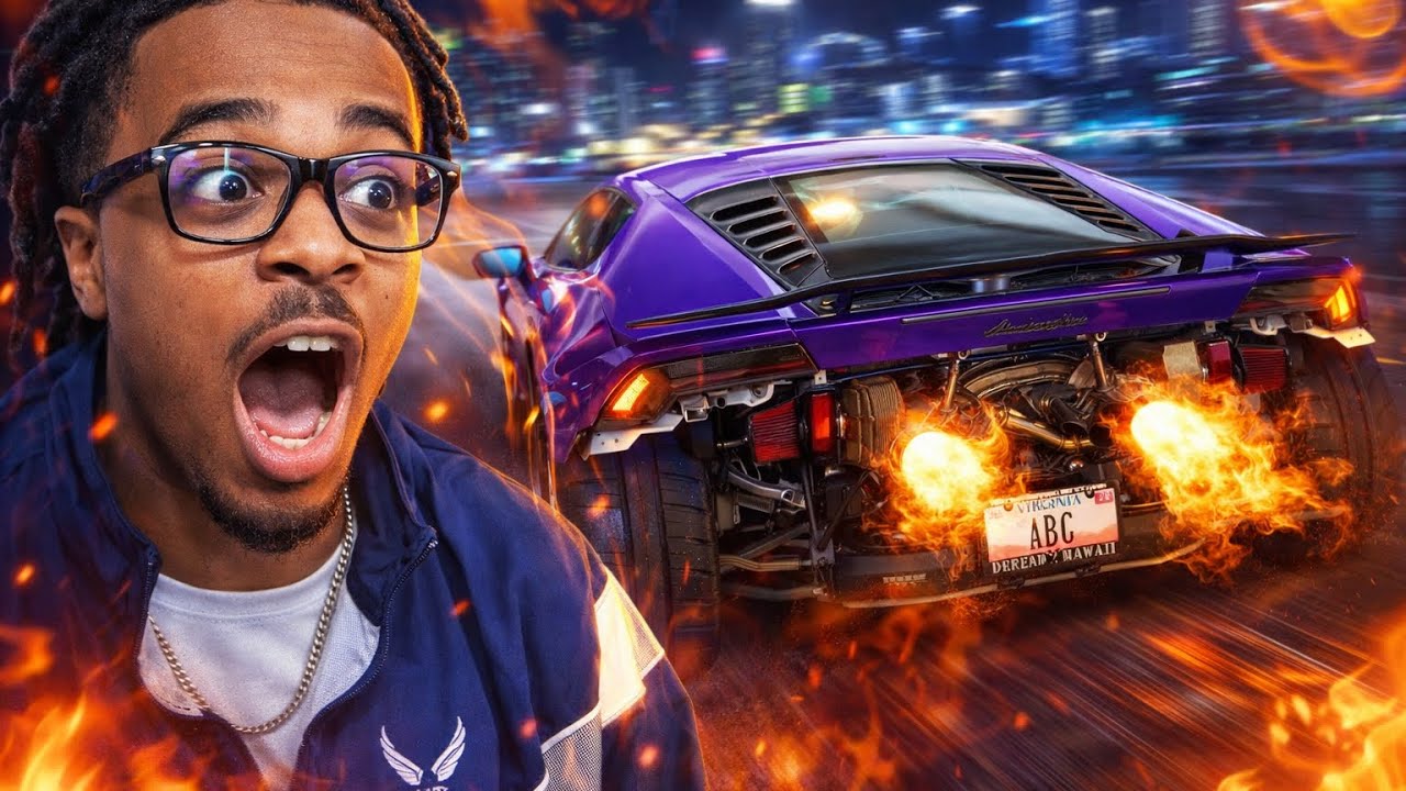 FLAME SPITTING SUPER CARS AT MIAMI CAR MEET | MUSTANG WRECKS OUT ON TRACK !!