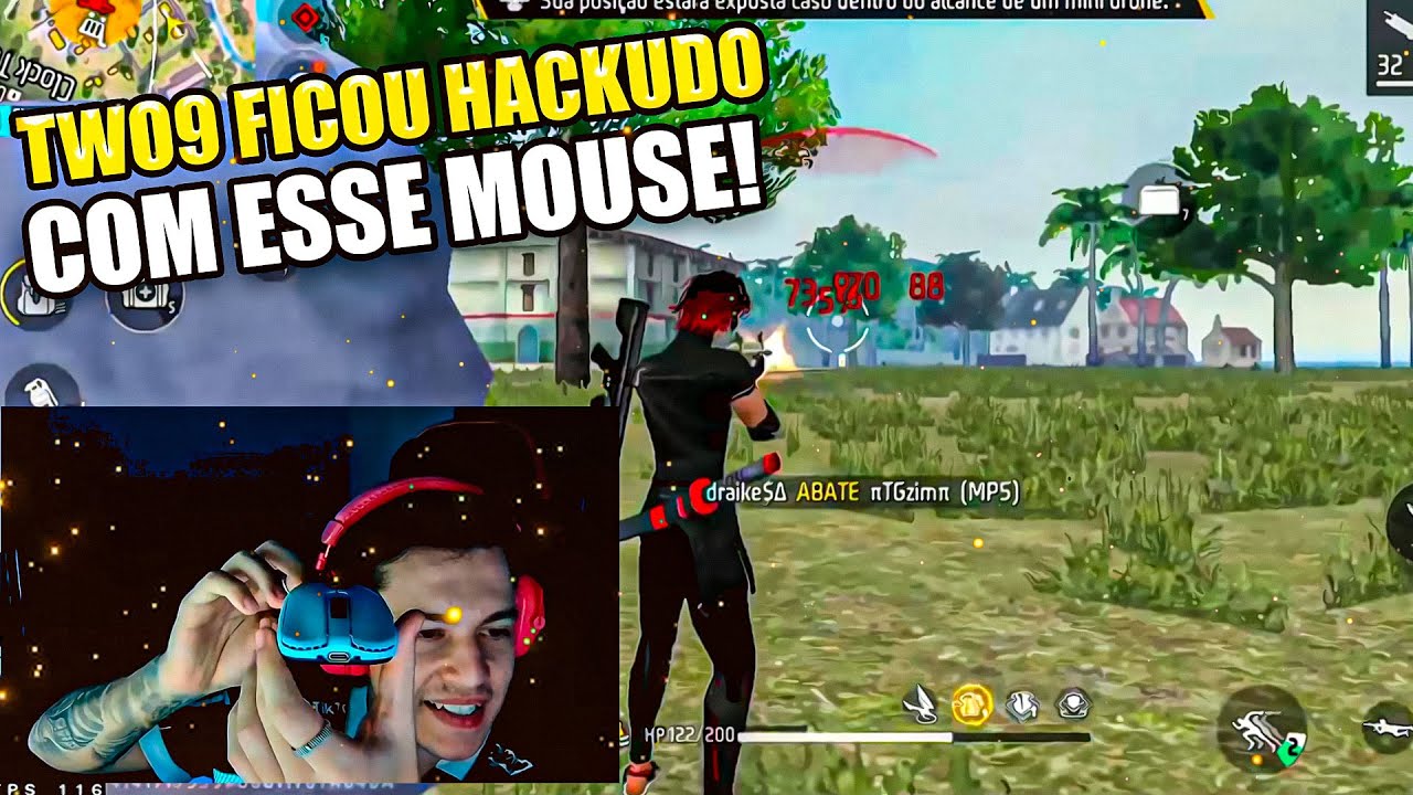 TWO9 FICOU MUITO HACKUDO COM SEU NOVO MOUSE!