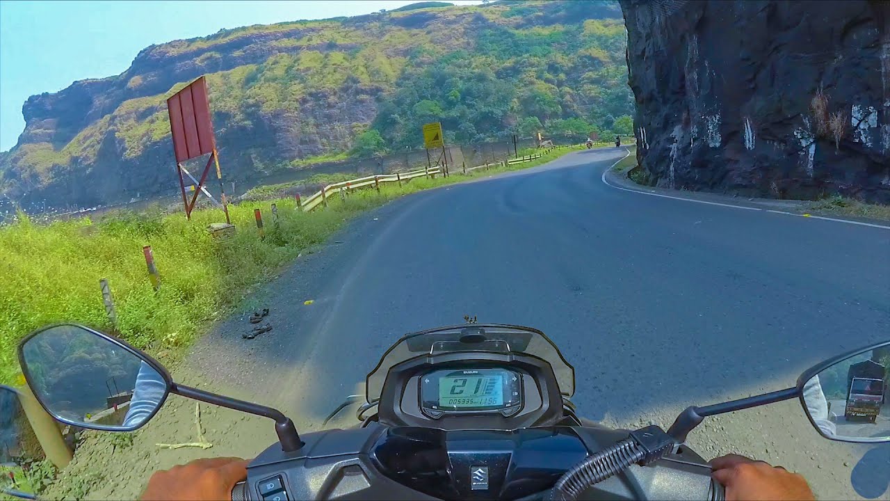 Mumbai - Malshej Ghat on Suzuki Burgman Street 125 | 293kms Solo Trip