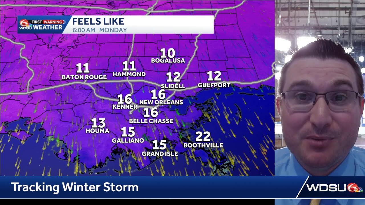 LIVE: Friday Afternoon Winter Storm And Cold Update
