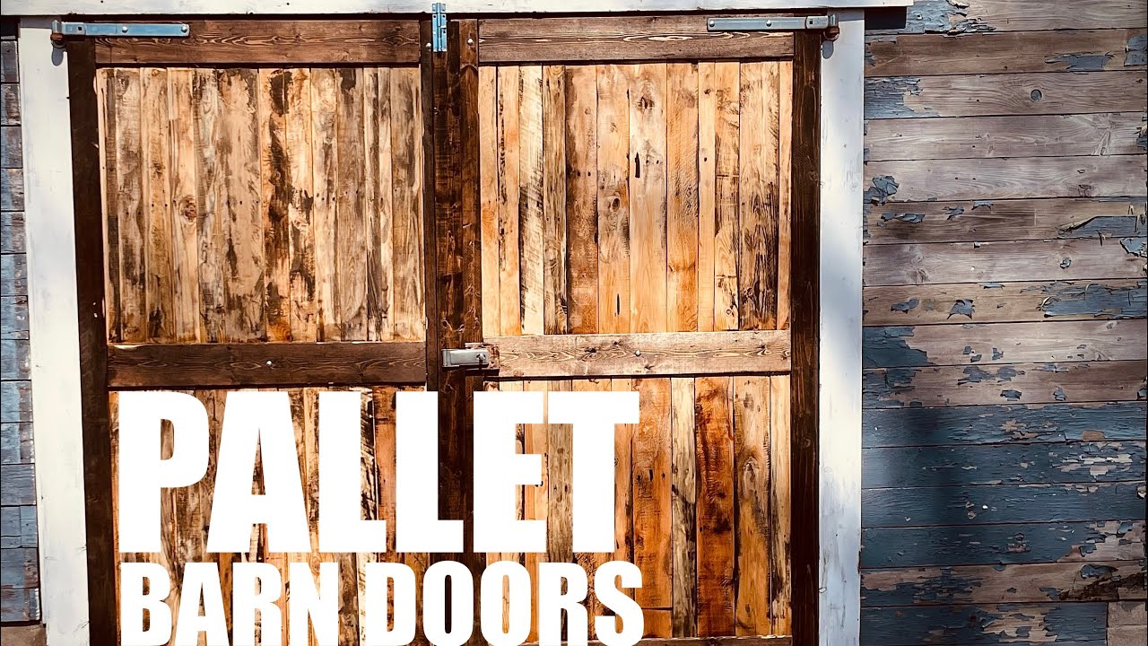 Turn Pallets into Barn Doors! Woodworking DIY