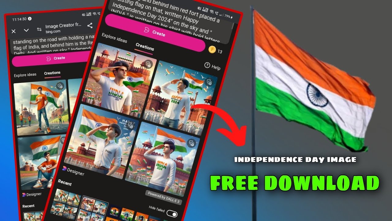 15 August Ai Image Generator // Independence Day AI Image Generator // India
