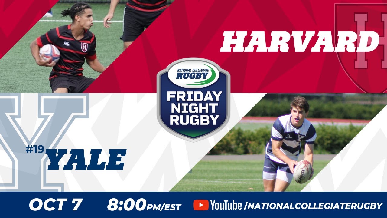 Friday Night Rugby: Men - Harvard at Yale