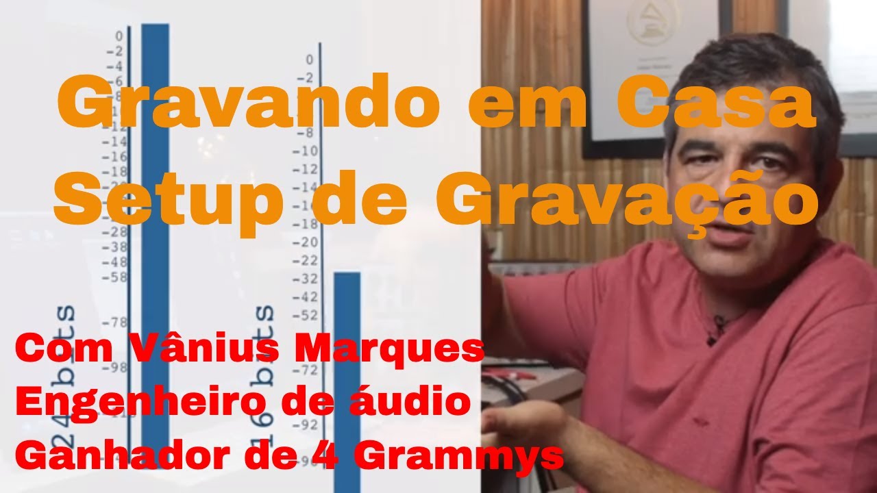 Gravando em casa - Setup de gravação