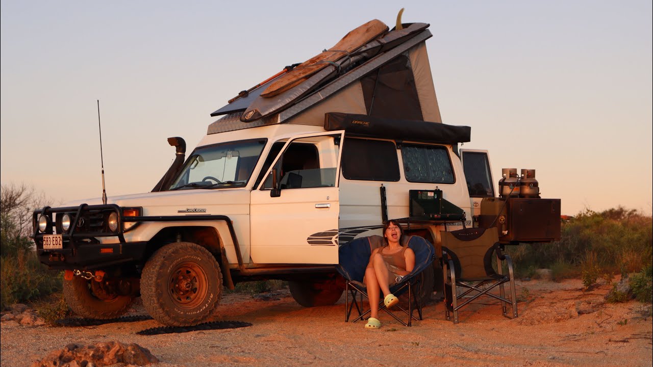 OFF-GRID POP-TOP TROOPY! Full walk-through.