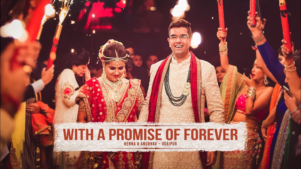 WITH A PROMISE OF FOREVER - Henna & Anubhav Trailer // Best Wedding Highlights // Udaipur, India