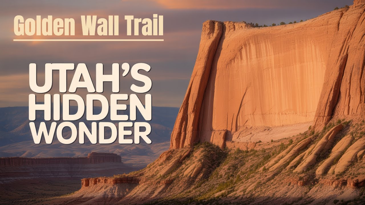 Golden Wall Trail - Exploring Utah Without the Crowds!