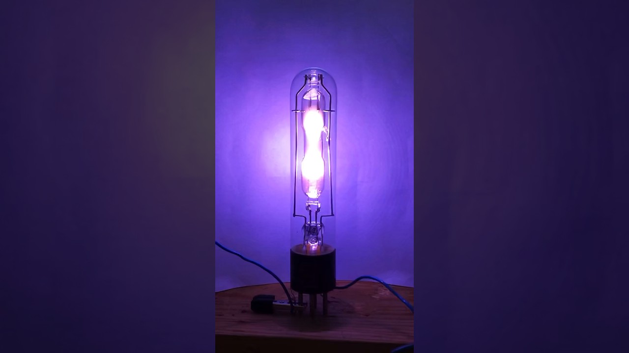 OSRAM Na Low pressure Sodium vapors arc spectral lamp German