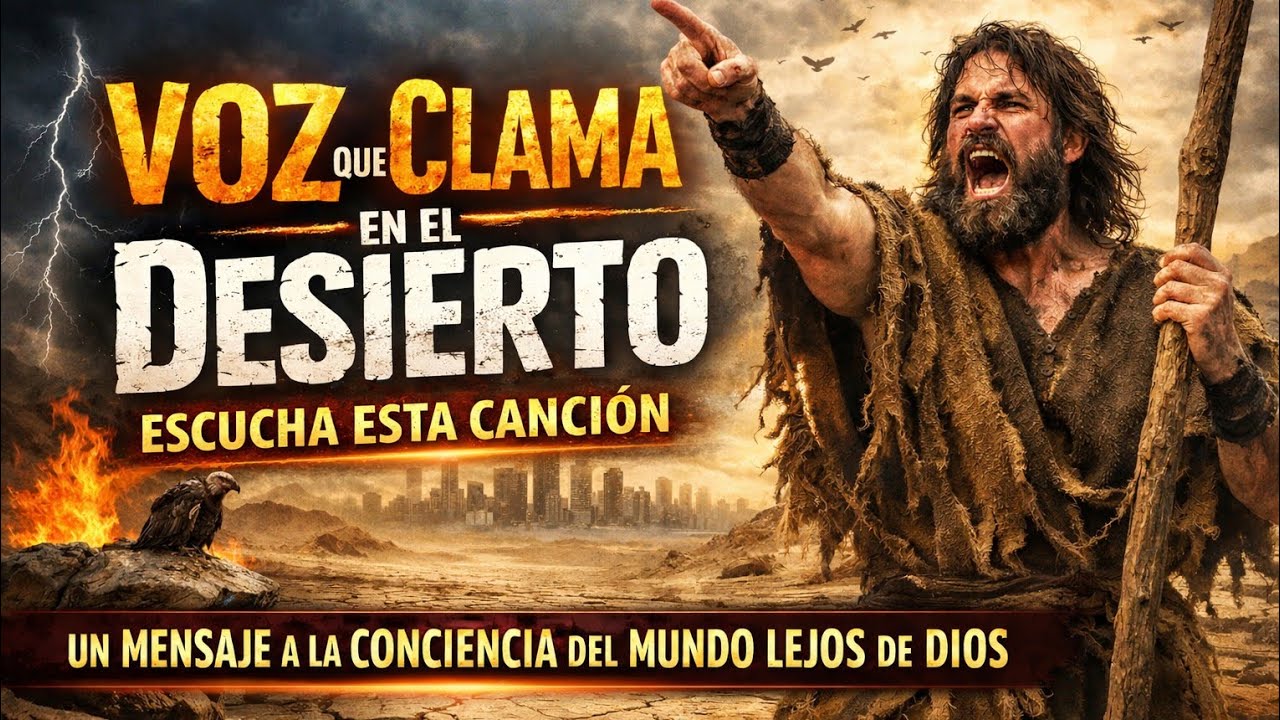 UNA VOZ QUE CLAMA EN EL DESIERTO | Un Grito al Corazón del Mundo#ArrepentimientoHoy #TiempoDeVolver
