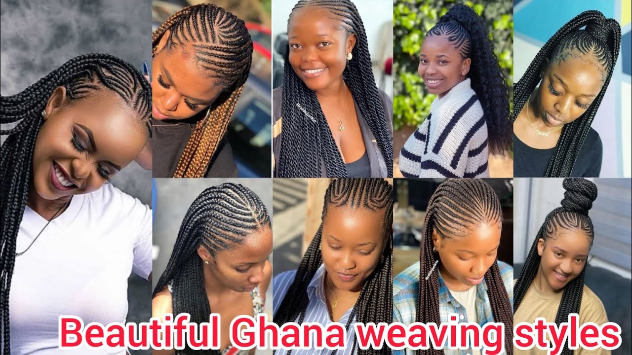 Beautiful Ghana weaving hairstyles for black women | Ghana braids styles 2026 | Ghana weaving styles