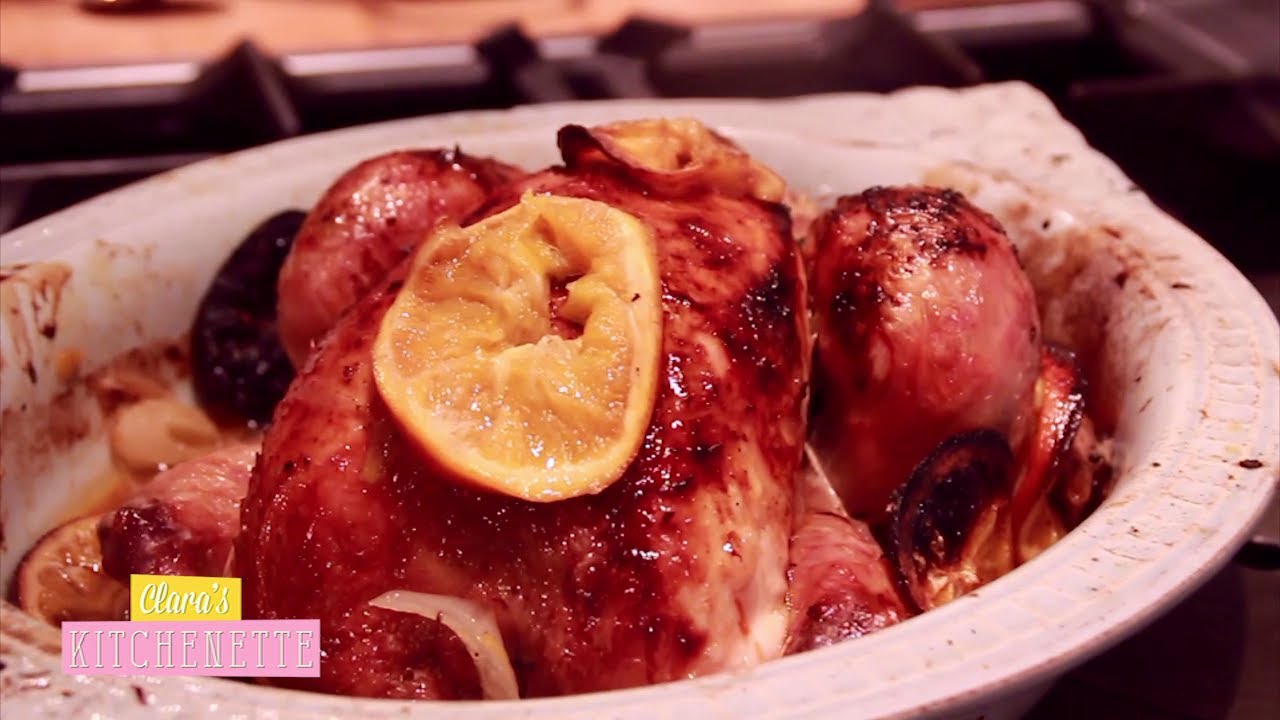 Poulet Rôti à l'Orange et au Miel - Clara's Kitchenette - Episode 32