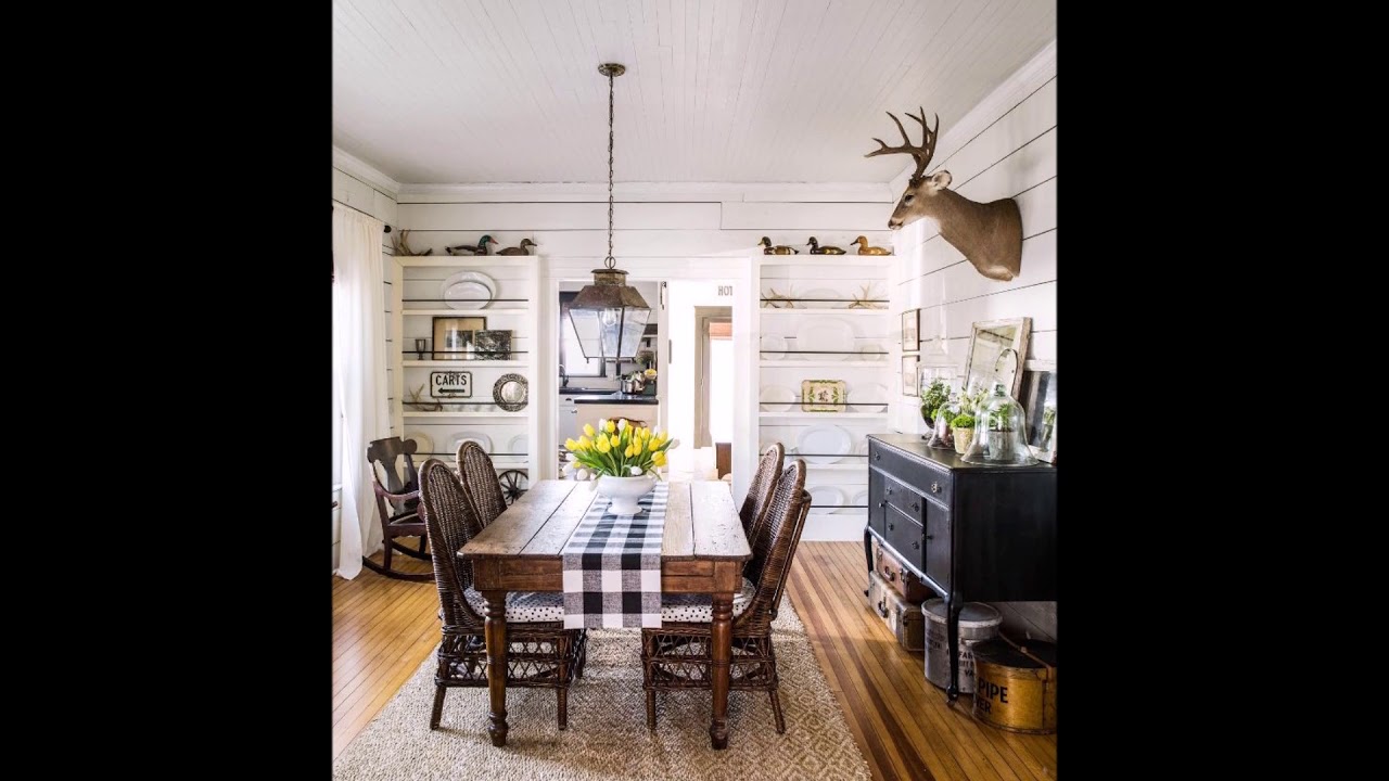 29 Rustic Dining Room Decorating Ideas