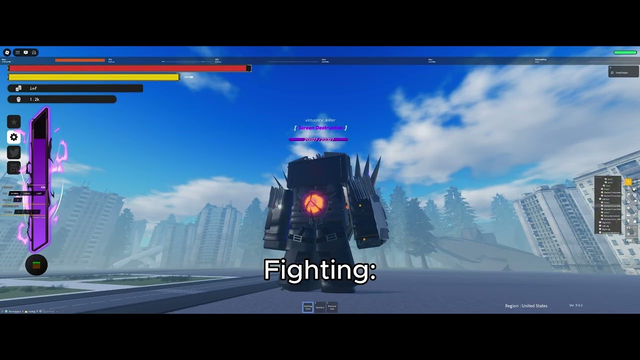 Showcasing WOD (no blaster) I made with btools!