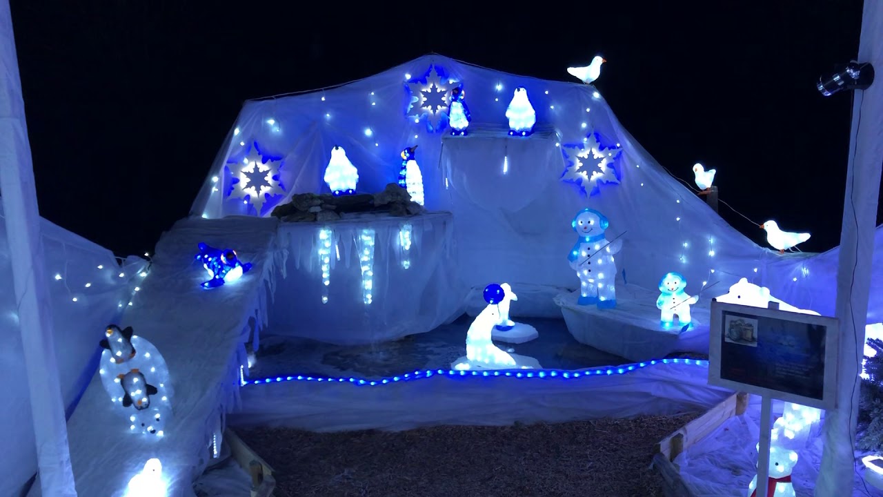 Visite de la maison illuminée de Lailly-en-Val (45) Noël 2019 ✨