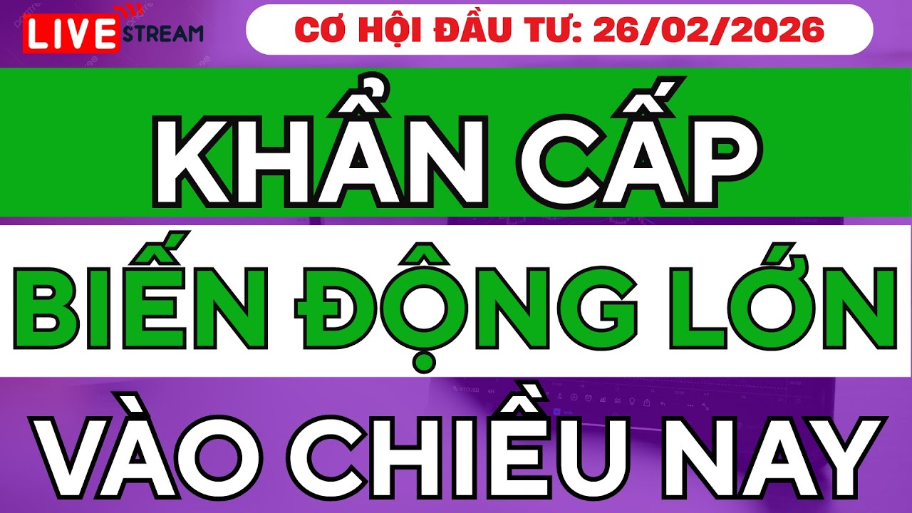 KHẨN CẤP: Thị Trường Biến Động Mạnh Chiều Nay | Cơ Hội Mua Lớn Sắp Mở Ra?