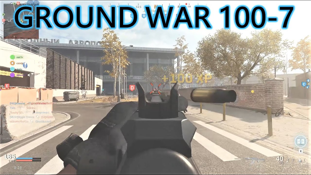 CoD: MW Ground War (100-7) PC HD Gameplay