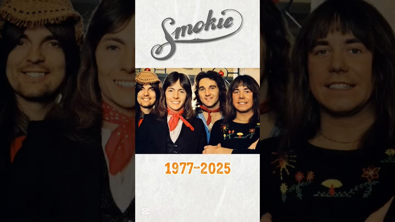 SMOKIE: (1977-2025) THEN AND NOW #smokie #nostalgia #throwback #ROCK #70smusic #thenandnow #rockstar