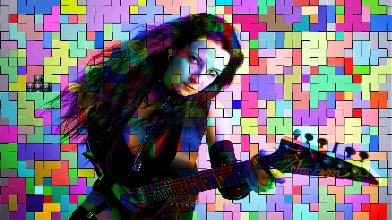 #89 Tiles & wind Filters in adobe Photoshop