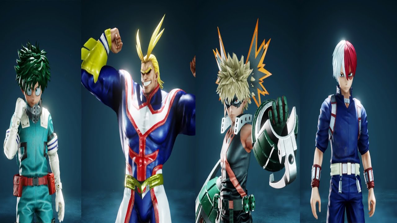 Jump Force - My Hero Academia - All Characters - Ultimate Attacks