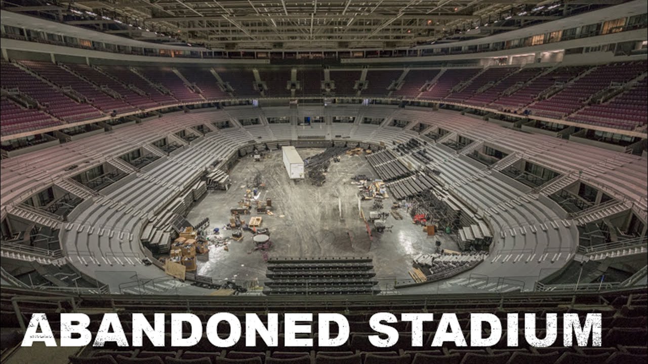 Abandoned Stadium - The Palace of Auburn Hills in Michigan