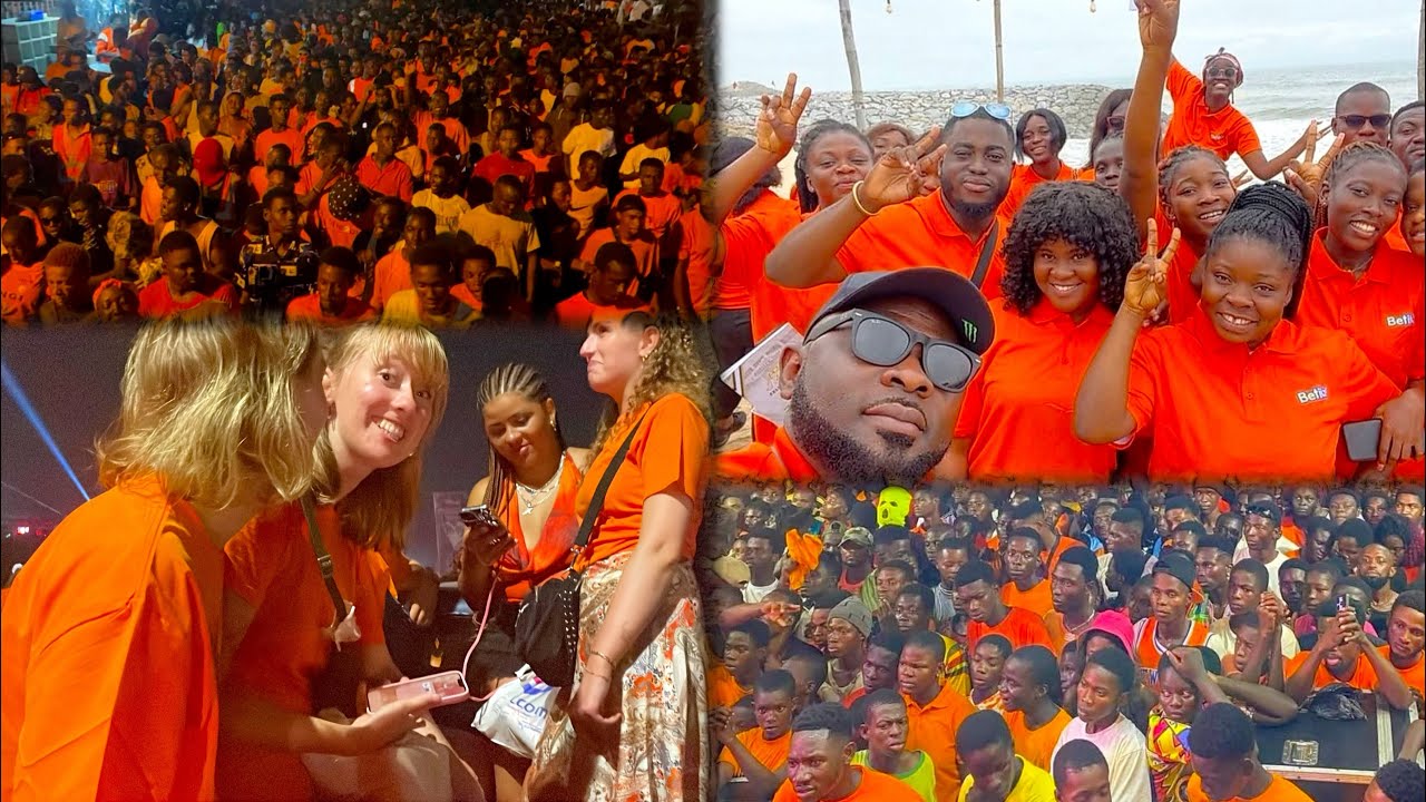Beautiful Moments from Cape Coast Orange Friday Street Carnival Festival, 🇬🇭