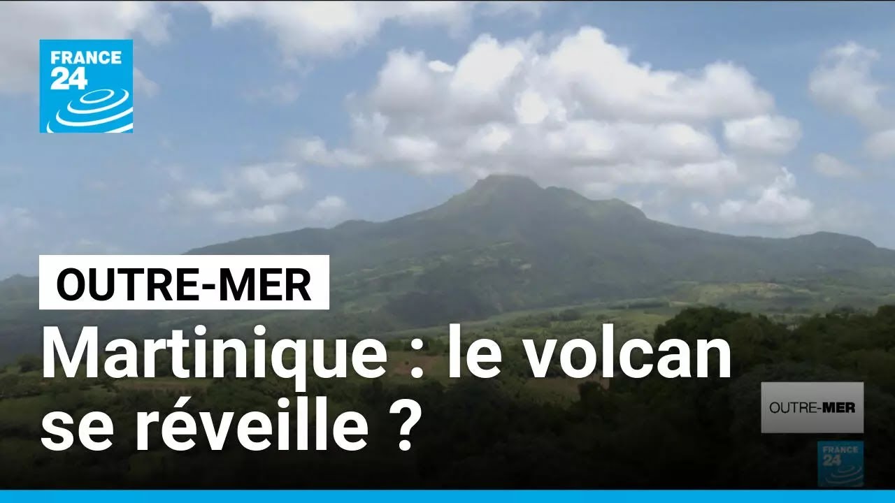 En Martinique, la Montagne Pelée sur le point de se réveiller ? • FRANCE 24
