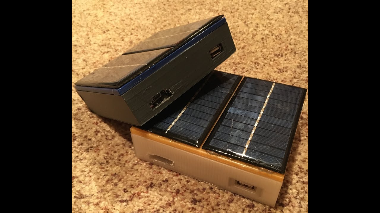 DIY solar phone charger - How to build