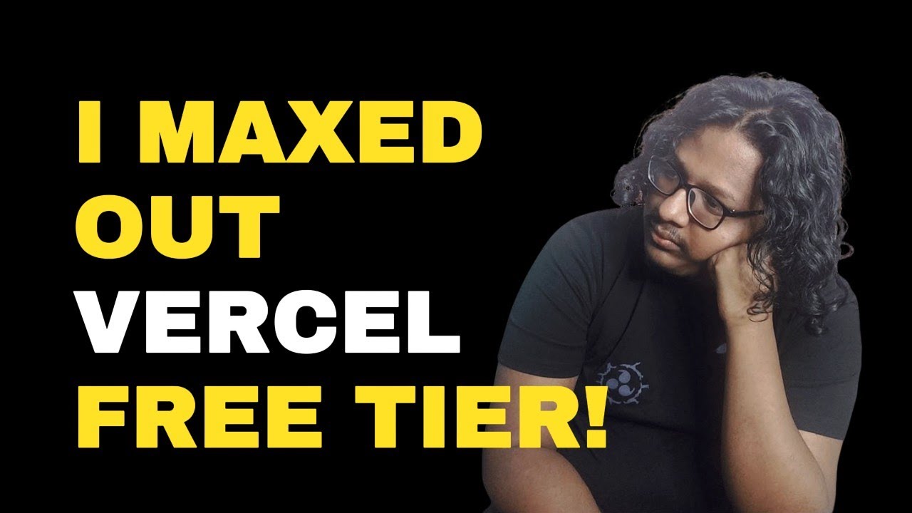 I used 100% of Vercel's Free Plan by mistake! 🥲 #nextjs