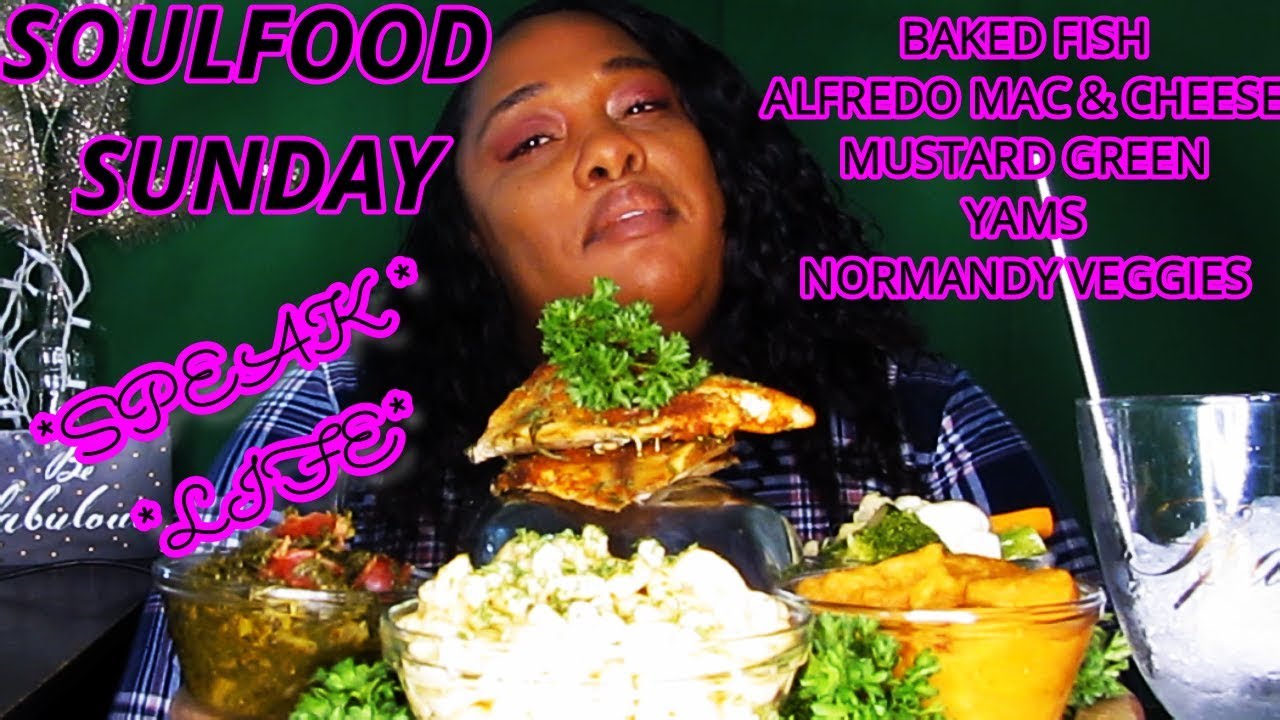 SAVAGE EATING /SOUL FOOD SUNDAY MY WAY !!! #SPEAKLIFE|| MUKBANG | EATING SHOW