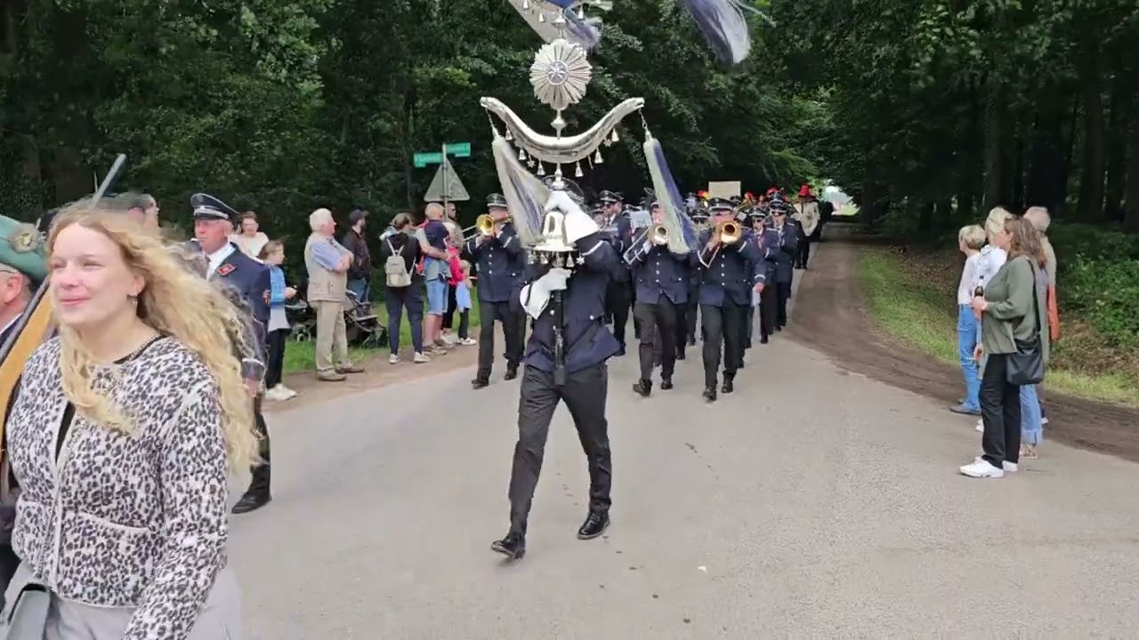 Schützenverein Quantwick- Oberortwick Jubiläum 125 Jahre (Sternmarsch)