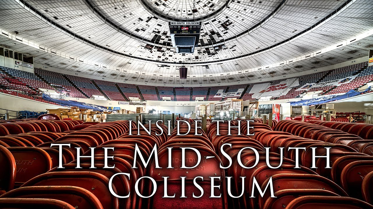 Inside the Mid South Coliseum - Memphis, TN - The Art of Abandonment
