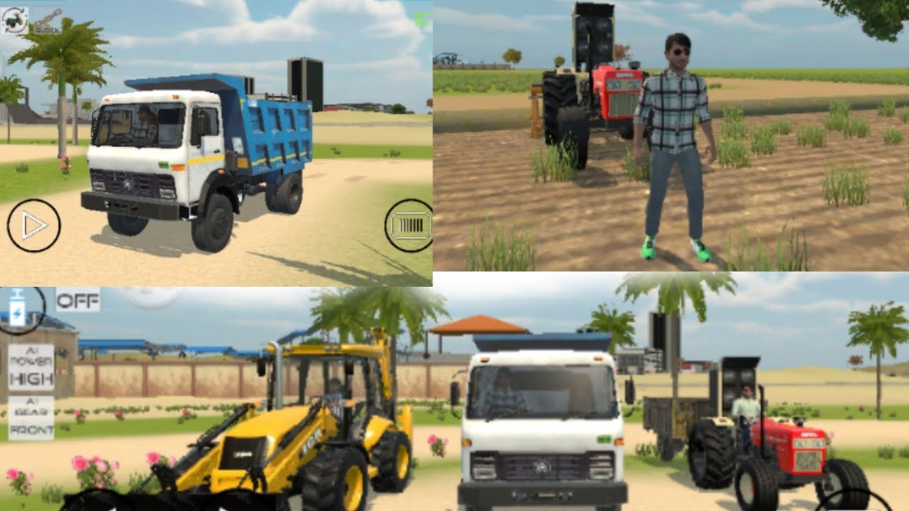 JcB and teetar and Damfar and scarpio ke sath Full masti video by raka gamer0 ki taraf se uploading 