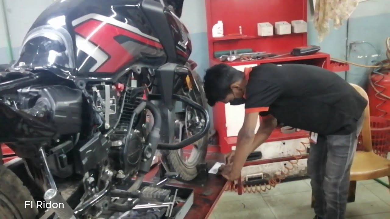 Honda sp 125 first service | Free service
