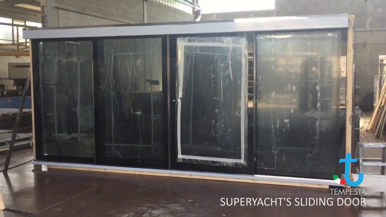 Superyacht's Sliding Door